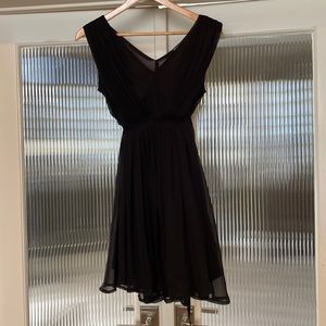Flowy black dress